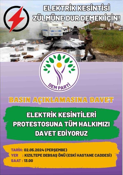 Dem Parti: Kaçak Elektirikle Mücadele Edenlerden Hesap Soracağız !