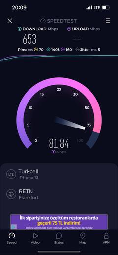 TÜM OPERATÖRLER 4,5G HIZ TESTİ [ANA KONU] 5G YE DOĞRU ADIM ADIM