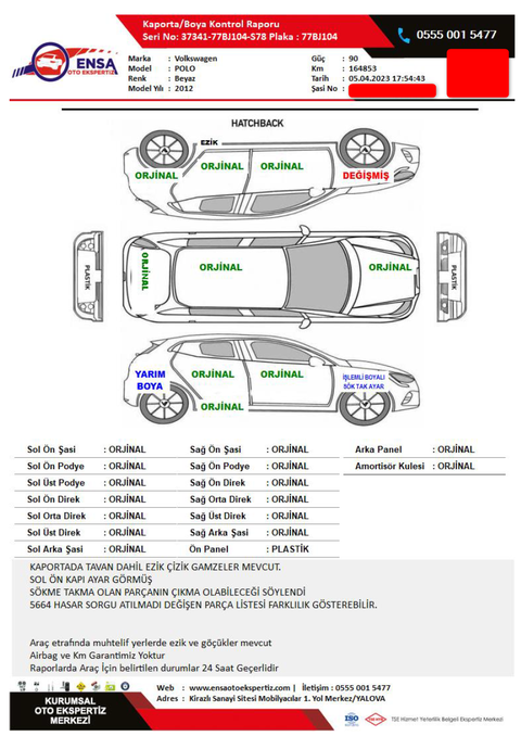 Satılık 2012 VW Polo 1.6 TDI Comfortline