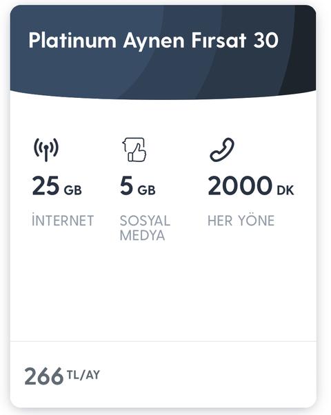 Turkcell den Online Geçişe Özel Faturalı Aynen Tarifeler! (25 GB + 5 GB 266₺!)