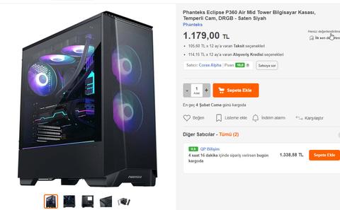 Kasa Seçim. Phanteks P400a vs P360 vs Corsair CC vs Silverstone Fara1 pro