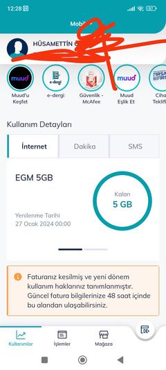 TÜRK TELEKOM 5GB+500DK+1000SMS=90TL///40GB+2000DK+1000SMS=200TL