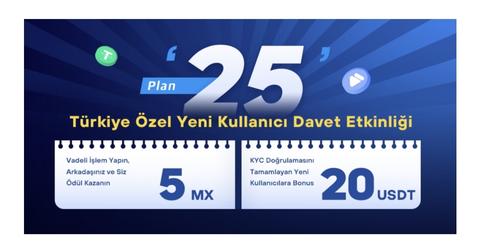 Mexc kaydol ve 20+10$ kazan!