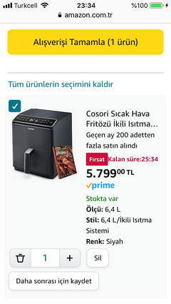 Amazon Türkiye İndirimleri, Fırsatları ve Kampanyaları [ANA KONU]