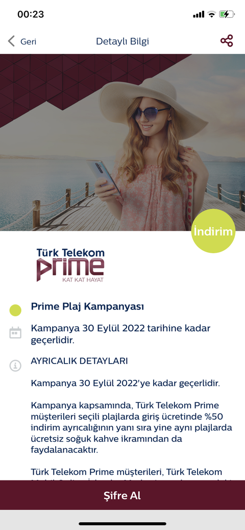 Türk telekom prime plaj kampanyası