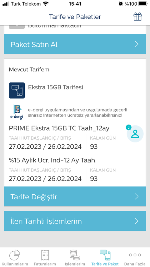 Türk Telekom cayma bedeli hakkında…