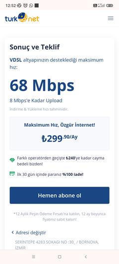 İzmir GigaFiber Yayılım Takip Haritası