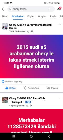 Chery alınır mı?