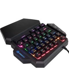 GameBooster  GB-G22 Rainbow Aydınlatmalı Tek El Mini Mekanik Bileklikli Oyun Klavyesi (35 Tuş) 299TL