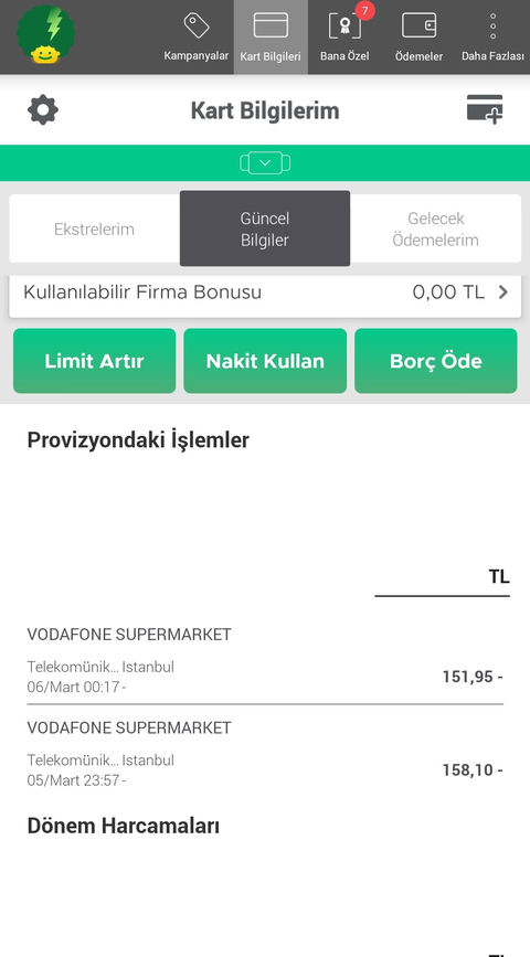 Vodafone Süpermarket 250 lira üzerine 100TL indirim + 10gb internet