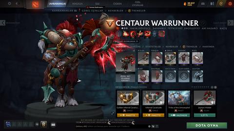 Satılık 1.9k mmr 5k bs zibilyon tane eşsiz skin ile hesap :)