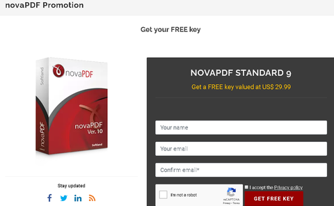 novaPDF Standard 9 Ücretsiz lisans