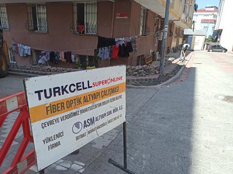 Esenyurt Turkcell Fiber Altyapı Çalışmaları
