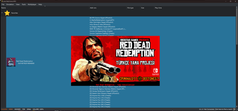 Red Dead Redemption GOTY & Undead Nightmare Türkçe Yama (Xenia, Ryujinx & Yuzu)