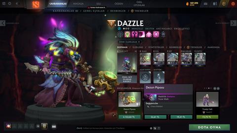 Dota 2 Dazzle Dezun Piposu