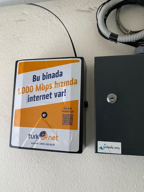 Binaya TurkNet gigafiber kutusu koyuldu, ne zaman aktif olur?