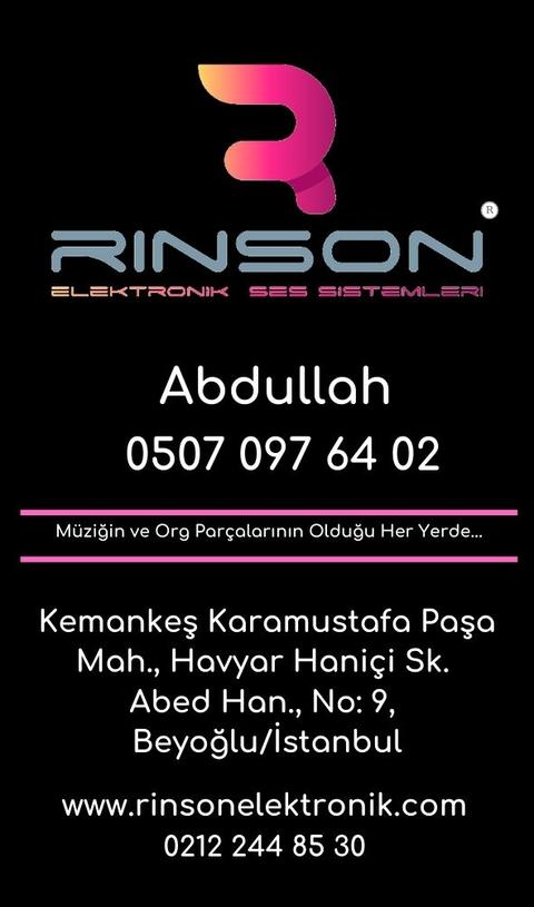 Mikrofon Aksesuar & Yedek Parçaları rinson elektronik abdullah 0507 097 64 02