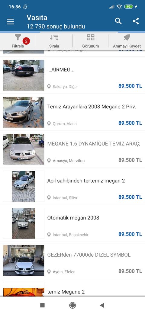 100.000 türk lirasının aldığı şey sadece 15 yıllık bir Megan