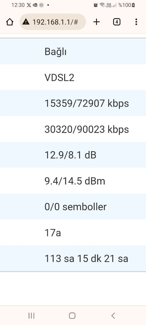 VDSL Hat Zayıflaması (dB) Değerleri [ANA KONU]