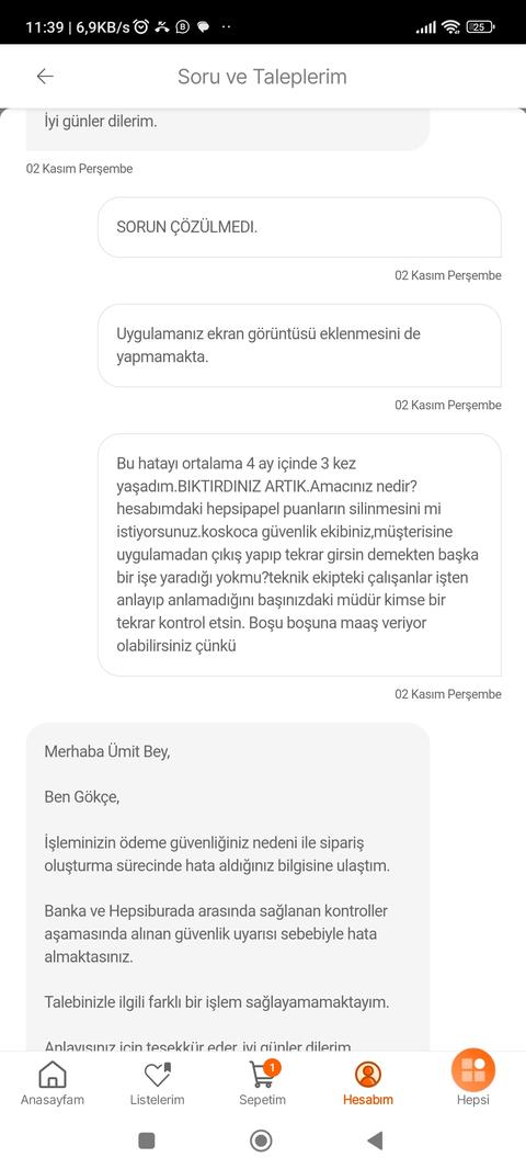 Hepsiburada nın Müşteri Seçmesi ve Hepsipapel Puanlarıma Çökmesi