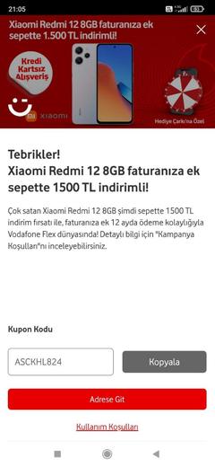 Vodafone Haftalık Çark hediyelerini buyrun yazalım