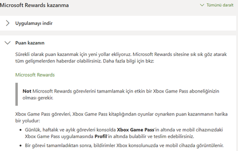 Xbox Game Pass ve Microsoft Rewards