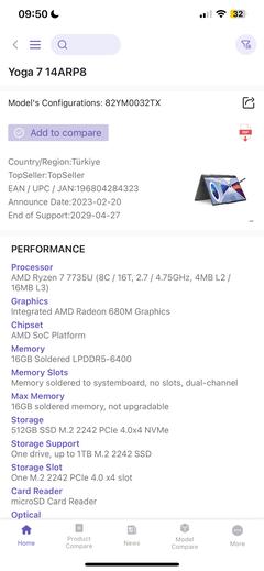 AMD Ryzen Mobil 7000 Serisi [ANA KONU] Laptop Tavsiye & Tartışma