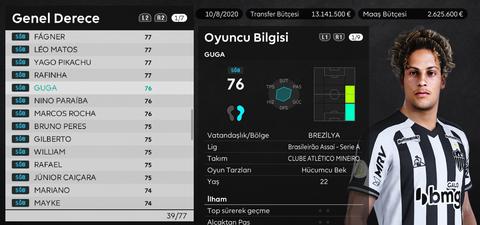 🟡🔵 eFootball PES 2021 FENERBAHÇE KARİYERİM 🟡🔵