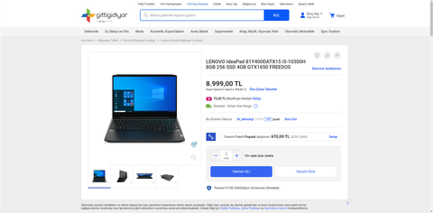 Lenovo Gaming Laptop İ5 10300H İşlemcili (Fiyat sıcak gibi) | DonanımHaber  Forum