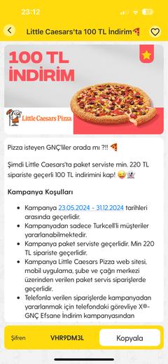 Pizza kodu ücretsiz gelen alır