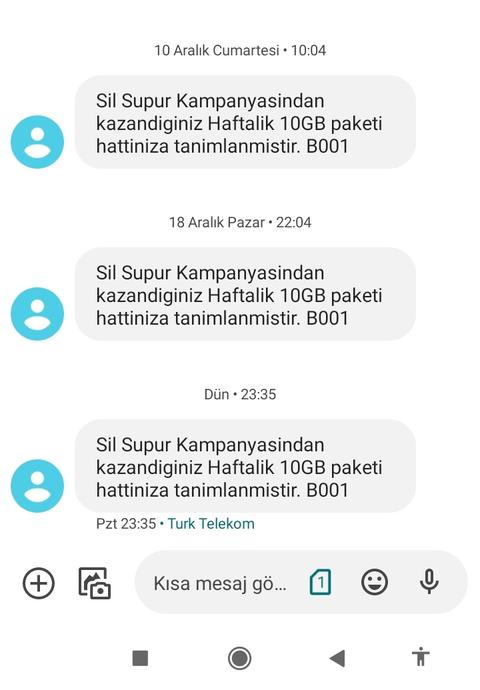 Türk Telekom "Sil süpür'de kesenin ağzını açtı.