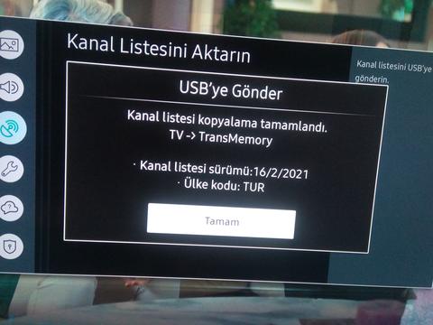Samsung NU Serisi Türksat 42E Güncel Kanal Listesi