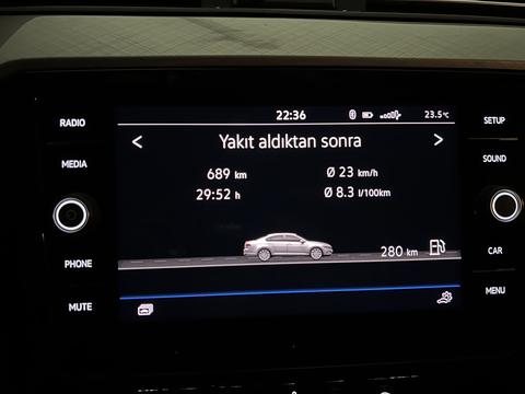 Passat 1.5 TSİ yakıt testim İstanbul