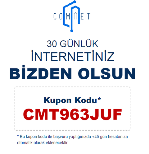 ComNet İndirim Kodu