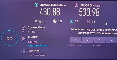 Türknet Gigafiber hiç kimse memnun değil.