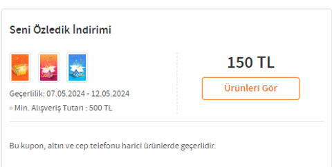 TRENDYOL SENİ ÖZLEDİK 500/150