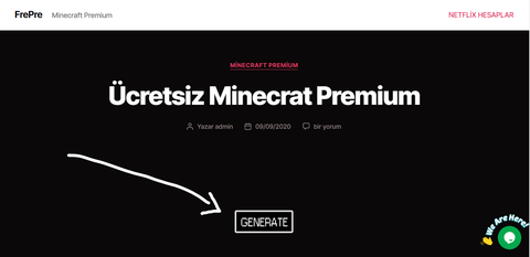 Minecraft Ücretsiz Premium Veren Site