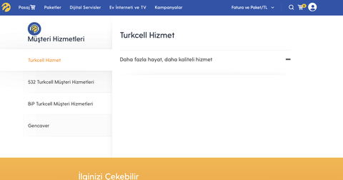 Turkcell Siteden İletişim Formunu Mu Kaldırdı?