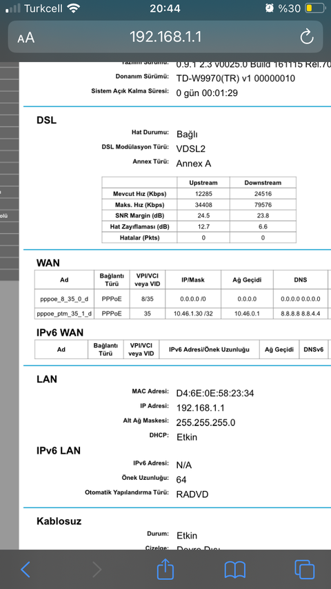 POYRAZWİFİ 75Mbps 210 TL