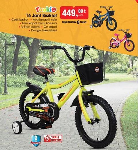 BİM-18 HAZİRAN- 16 JANT ÇOCUK Bisikleti 449 TL | DonanımHaber Forum