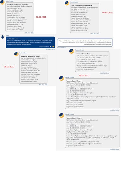 Türknetin ve Türk Telekomun Altyapımı Mahvetmesi ve Müşteri Sorunu Olarak Gösterilmesi