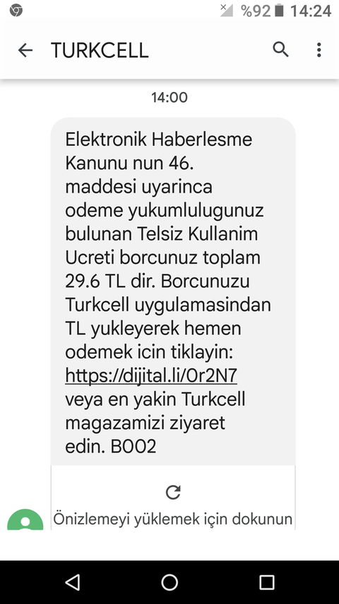 Telsiz ücretinden kurtulmak mümkün değil mi artik?