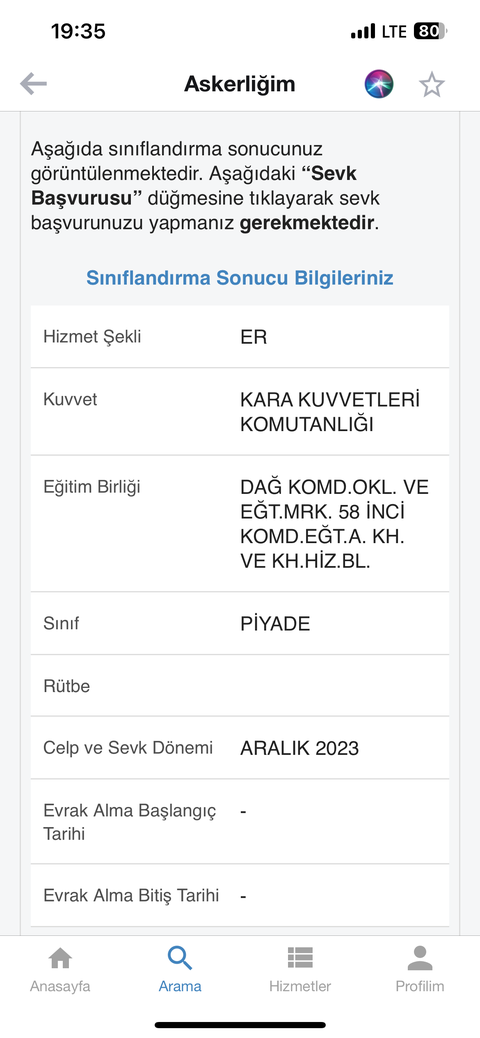 DAĞ KOMD.OKL. VE EĞT.MRK. 58 İNCİ KOMD.EĞT.A. KH. VE KH.HİZ.BL.