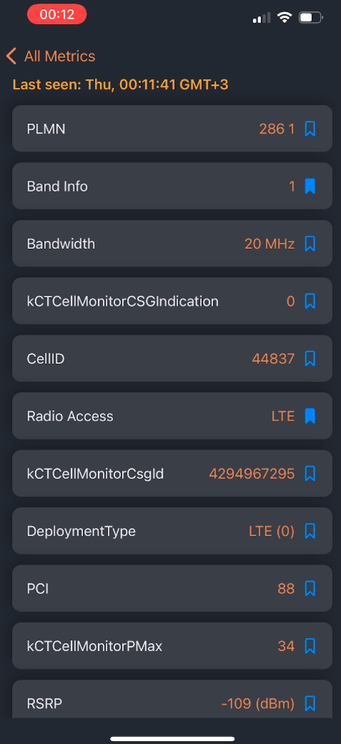 İlginç bir iPhone çekim gücü sorunu - Biraz teknik, kanal, baz istasyonu (Turkcell)