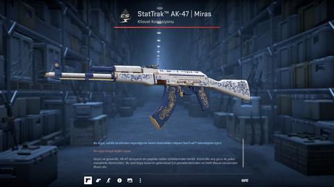 Satılık > StatTrak™ AK-47 | Inheritance (Factory New)