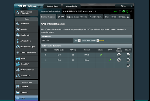 ASUS DSL-AX82U | AX5400 | VDSL MODEM | GAMING ROUTER | WiFi 6 | WPA3 | Aura RGB | IPv6 | Merlin