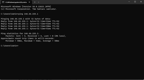 Antalya İli Ping-Tracert Karşılaştırma!!!