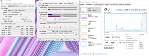 i7 8700 turbo boost çalışmıyor