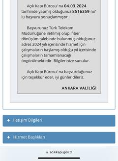 TÜRK TELEKOM/TÜRKCELL/TÜRKSAT FİBER OPTİK ALTYAPI ÇALIŞMASI [ANA KONU]