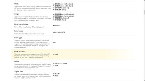 Xiaomi XMMNT27HQ 27" 4ms (GTG) 165 Hz HDR400 QHD IPS Monitör